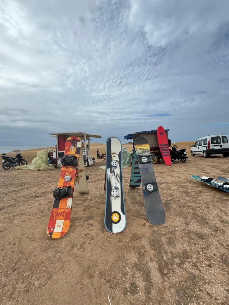 Sandboarding in Timlaline